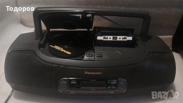 Panasonic RX-ES50 стерео радиокасетофон със CD плейър , снимка 10 - Радиокасетофони, транзистори - 54692142