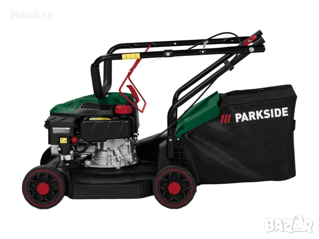 ЧИСТО НОВА Бензинова косачка Parkside PBRM 39 D3 – С 2 години ГАРАНЦИЯ, снимка 2 - Градинска техника - 55259445