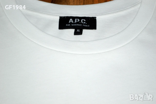 A.P.C - мъжка тениска, размер XL, снимка 2 - Тениски - 54512656