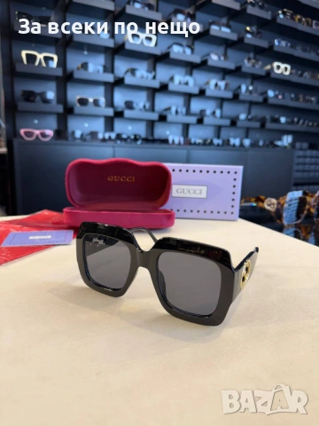 Gucci Слънчеви Очила С UV400 Защита Гучи - Различни Цветове Код SK1571, снимка 4 - Слънчеви и диоптрични очила - 54571093