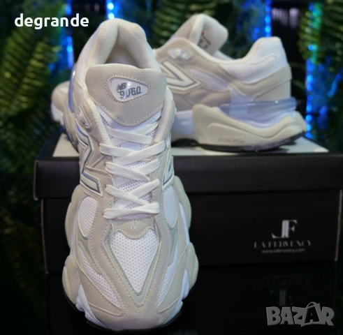 👟Маратонки NewBalance 9060 White, снимка 4 - Маратонки - 54755986