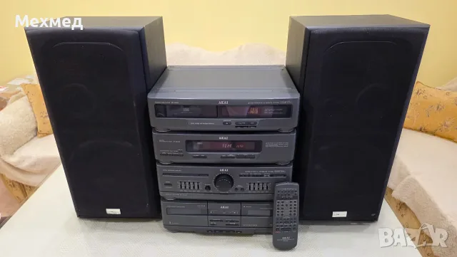Уредба AKAI с дистанционно и bluetooth