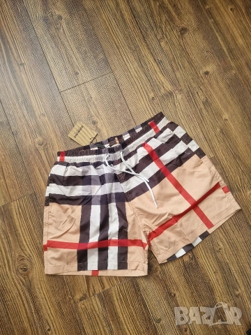 Страхотни мъжки къси шорти бански BURBERRY размер S M L XL 2XL 3XL , снимка 4 - Бански - 54378257
