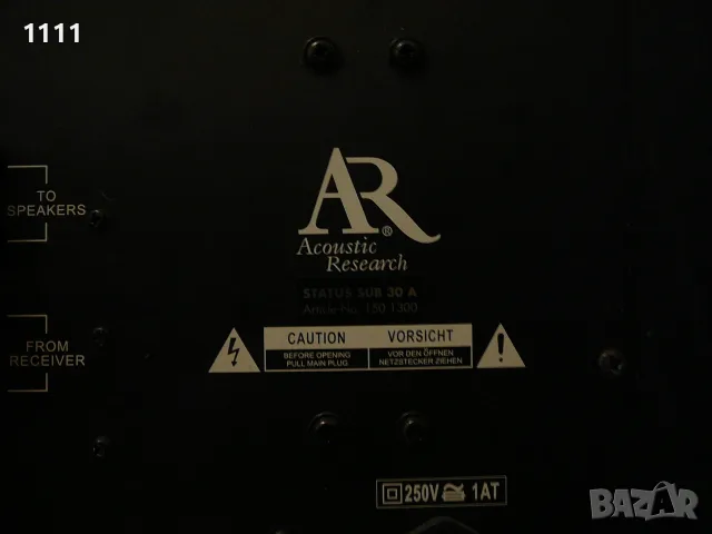 ACOUSTIC RESEARCH CUB 30 A , снимка 8 - Тонколони - 55449153
