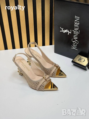 Yves Saint Laurent Нови Дамски Обувки на Ток YSL Различни Цветове , снимка 6 - Дамски обувки на ток - 55252599