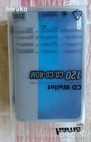 Продавам нов класьор (органайзер, калъф, чанта, портфейл) за CD/DVD Hama за 120 диска, снимка 7 - CD дискове - 55330423