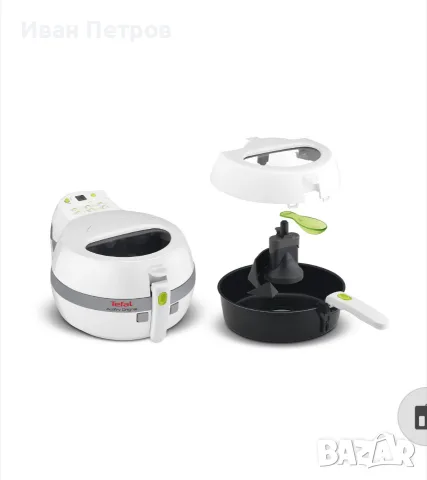 Фритюрник Tefal FZ710038 Actifry 1кг, 1400W, Таймер, Бял, снимка 3 - Фритюрници - 55411615