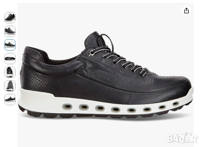кожени спортно /ежедневни обувки ECCO Cool 2.0 Gore-Tex номер 46, снимка 2 - Други - 54284954