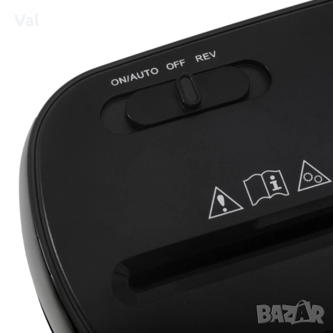 Шредер за документи Adler – Сигурно унищожаване P-2, до 6 листа наведнъж