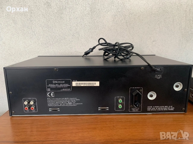Продавам: Двукасетен дек Sherwood DD-4050C, снимка 3 - Декове - 55100013