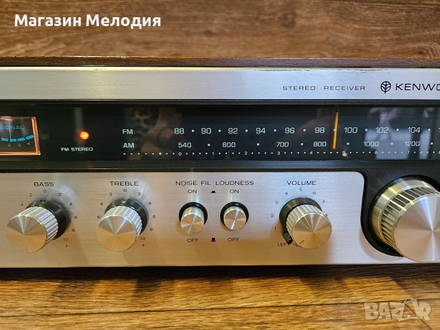 Ресивър Kenwood KR-1400 (1974г.) – Уникален звук, ТОП състояние!📻✨Японска винтидж класика!, снимка 4 - Декове - 55103366