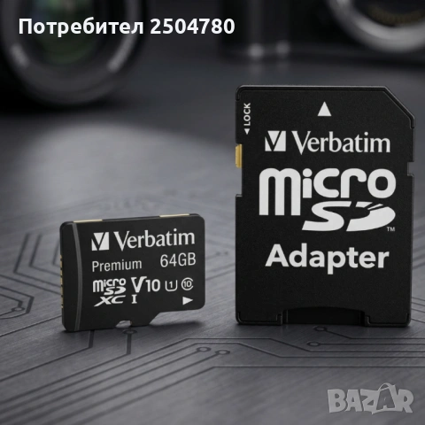 Micro CD карта памет 64GB - повече място за съхранение, снимка 2 - Карти памет - 54049106
