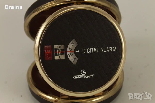 Рядък GARANT Digital Alarm Туристически Будилник, снимка 4 - Антикварни и старинни предмети - 54788485