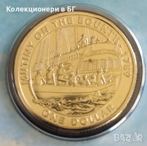 1 ДОЛАР 2019 ГОДИНА - АВСТРАЛИЯ, снимка 2 - Нумизматика и бонистика - 54952535