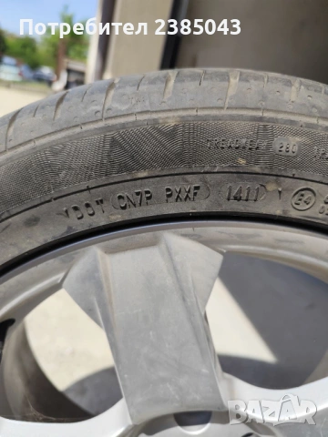 Гуми с лети джанти 205 50 R17 Chevrolet, снимка 5 - Гуми и джанти - 54800359