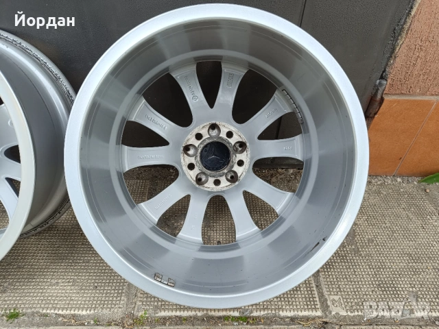 ОРИГИНАЛНИ джанти 18 ' цола 5x112 МЕРЦЕДЕС / MERCEDES E Klasse W213 8J ET43 + датчици, снимка 16 - Гуми и джанти - 54527731