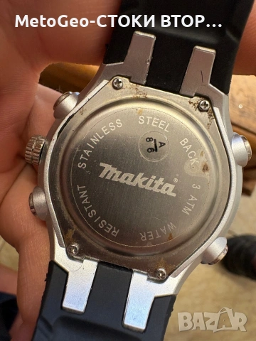 Часовник Makita – спортен модел, аналогово-дигитален, снимка 3 - Мъжки - 54846174