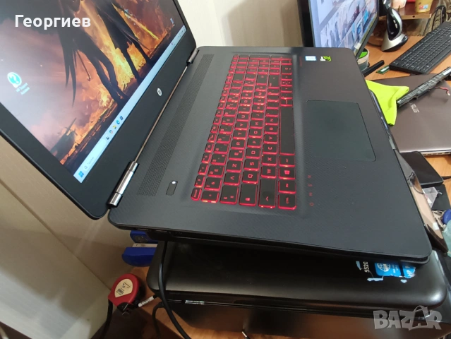 Лаптоп HP OMEN 17-W25inf i5-7300HQ / 17,3", снимка 6 - Лаптопи за игри - 54471033
