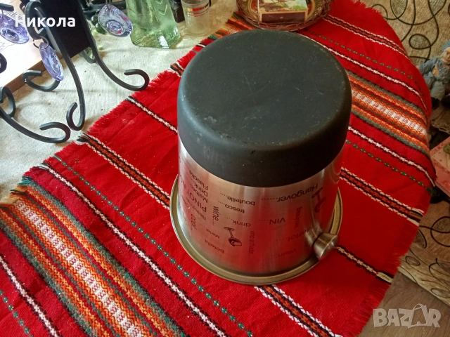 Винтидж ледарка инокс, снимка 4 - Прибори за хранене, готвене и сервиране - 54389598