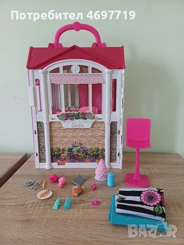 Преносима къща на Барби, снимка 9 - Кукли - 54266070