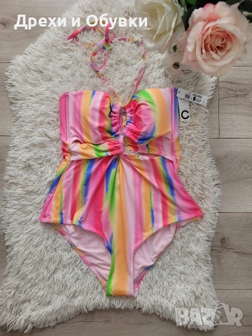 Нов цял бански в свеж десен на марката SWIM , снимка 5 - Бански костюми - 54942457