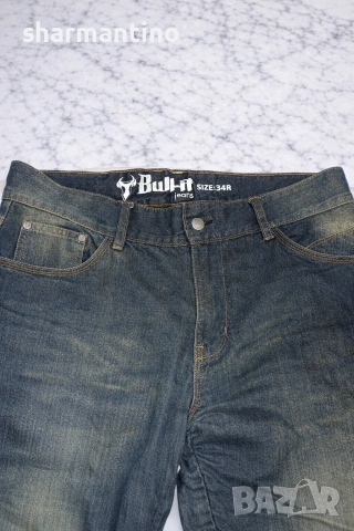 Bull-It Jeans Рокерско Мото дънки 34R, снимка 2 - Дънки - 54034576