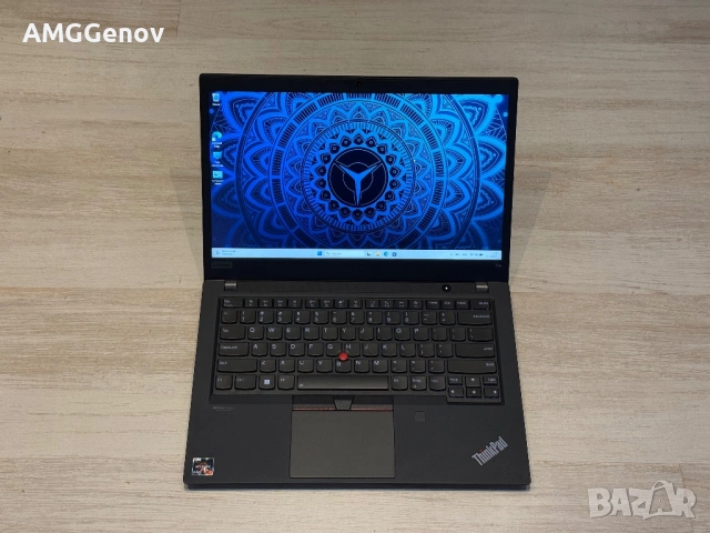 Като Нов 14'FHD IPS/Ryzen 7 Pro-5850u/Thinkpad T14 Gen 2/16GB DDR4/512GB
