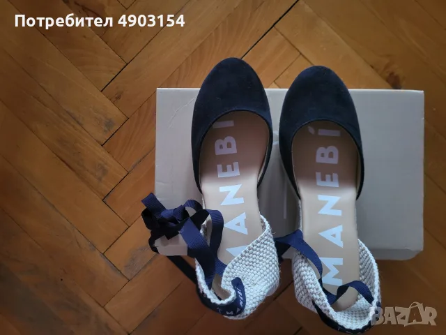 Чисто нови еспадрили Manebi 38 номер