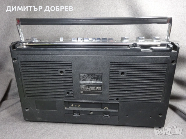СТАР РЕТРО РАДИО КАСЕТОФОН SHARP GF-6060X JAPAN BOOMBOX, снимка 9 - Радиокасетофони, транзистори - 54015848
