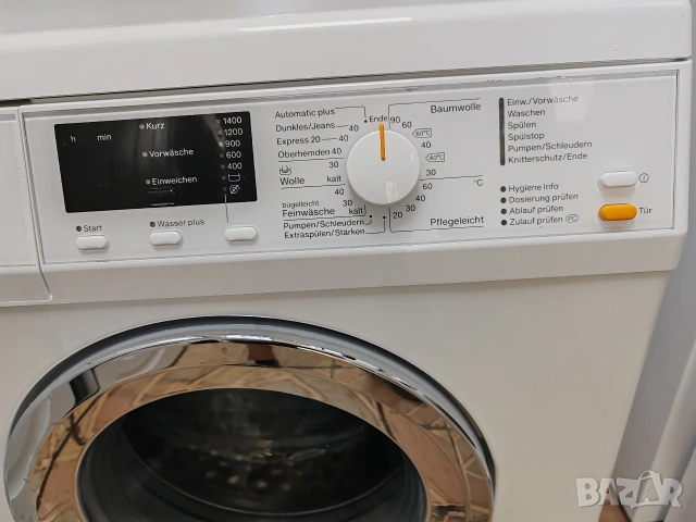 Почти нова пералня Миеле Miele W Classic 7 кг А+++ 2 години гаранция! , снимка 4 - Перални - 55233361