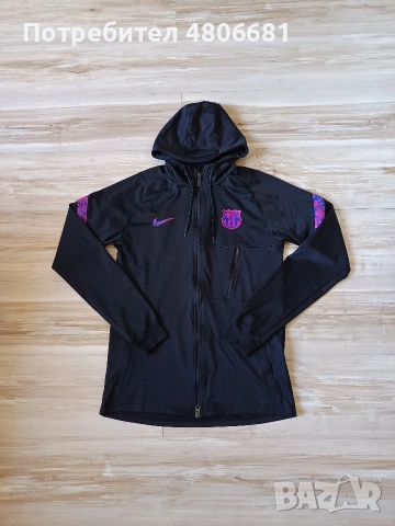 Оригинално мъжко горнище с качулка Nike Dri-Fit x F.C. Barcelona / Season 21-22