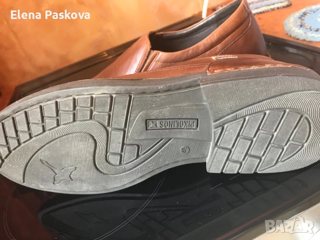 обувки мъжки, чиста кожа, висококачествена изработка, размер 46, не носени, закупени в Германия, снимка 5 - Ежедневни обувки - 55025147