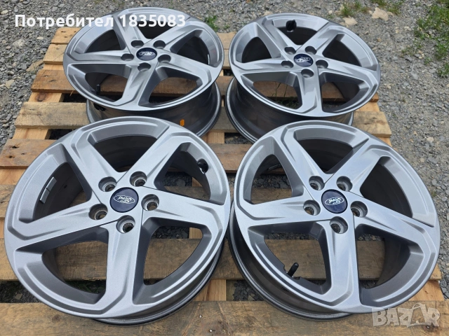 Лети джанти 16ки 5х108 Ford, снимка 3 - Гуми и джанти - 54886629