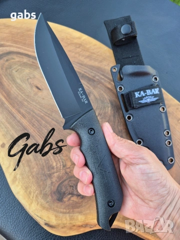 Фиксиран нож Ka Bar Jarosz TUROK 7503 с тактическа кания, снимка 9 - Ножове - 54376550