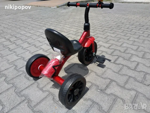 BYOX Триколка Cavalier Lux червен, снимка 7 - Детски велосипеди, триколки и коли - 55440038