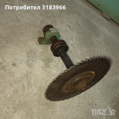 нова ос със диск за циркуляр заводска , снимка 11 - Други машини и части - 41935385