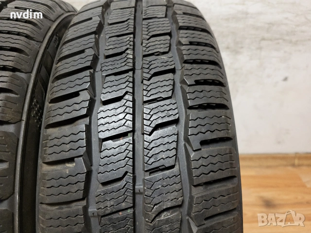 195/60/16C Kumho 9 mm с джанти 16 цола 5х112 зимни гуми форд галакси сеат алхамбра фолцваген шаран, снимка 4 - Гуми и джанти - 54049055