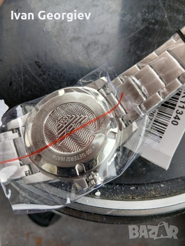 Нов часовник Emporio Armani Diver11340, снимка 11 - Мъжки - 54101387