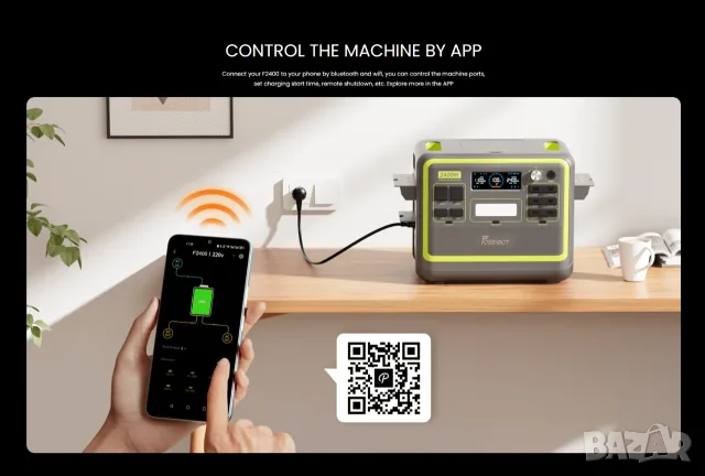 Fossibot F2400 Portable Power Station - преносима зарядна станция, снимка 13 - Друга електроника - 54800678