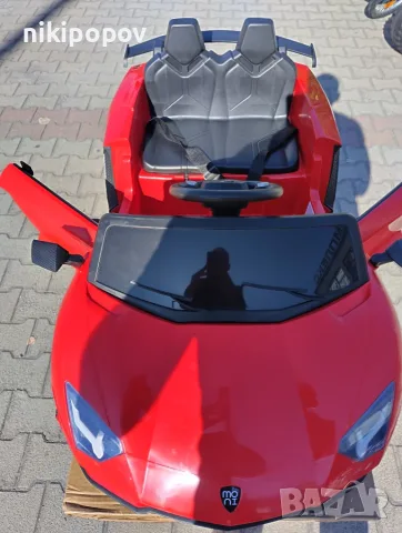 LAMBO Акумулаторна кола CHIARA червен, снимка 7 - Детски велосипеди, триколки и коли - 55440077