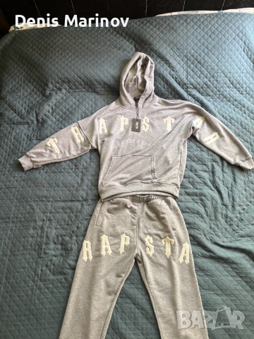 Сив суитшърт „TRAPSTAR“
