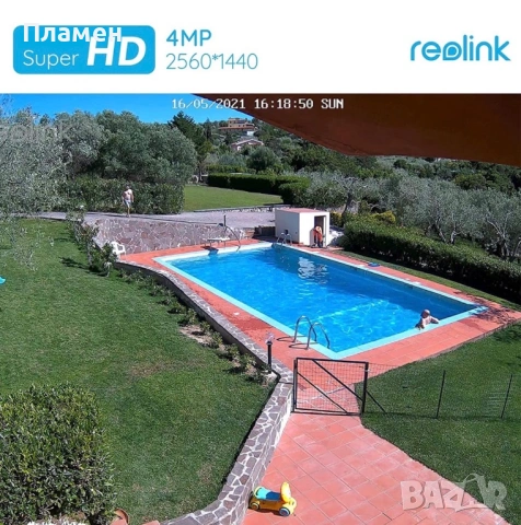 Reolink B400 4MP Super HD POE Камера Нощно Виждане, снимка 3 - IP камери - 54717711