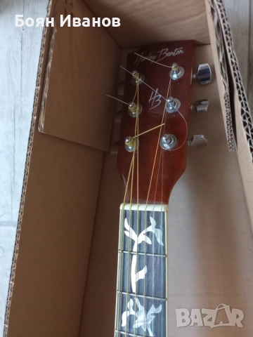 Китара електро-акустична Harley Benton D-120CE NT, снимка 4 - Китари - 54667041