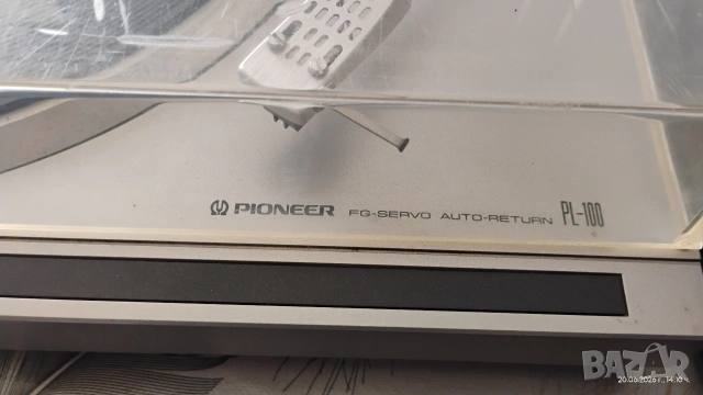 Pioneer PL-100 полуавтоматичен грамофон, снимка 5 - Грамофони - 54979648