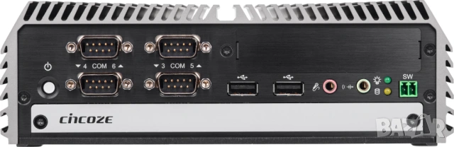 • Индустриален Rugged мини компютър i5-6300u/8GB RAM/250GB SSD/RAID/6X RS232/2x LAN/WiFi/9-48V, снимка 4 - Работни компютри - 54351637