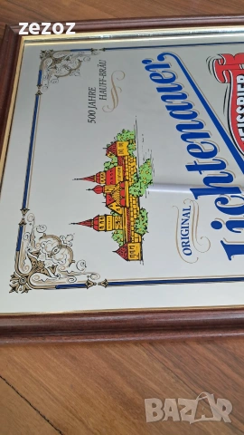 Ретро юбилейно рекламно огледало, снимка 5 - Рекламни табели - 55259201