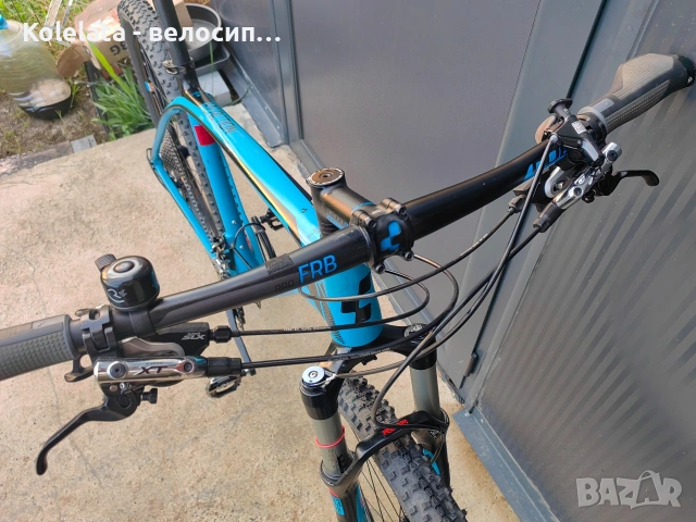 29", CUBE, карбонов, XL, Rockshox, Deore XT, планински велосипед, снимка 3 - Велосипеди - 55253763