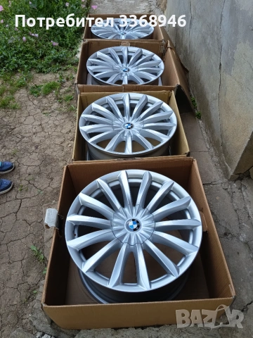ОРИГИНАЛНИ ДЖАНТИ БМВ 19" 5Х112 BMW 5x112 спорт пакет, снимка 3 - Гуми и джанти - 55252562