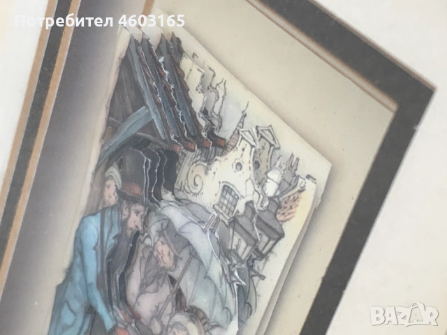 картина   по Anton Pieck, снимка 5 - Картини - 54321429