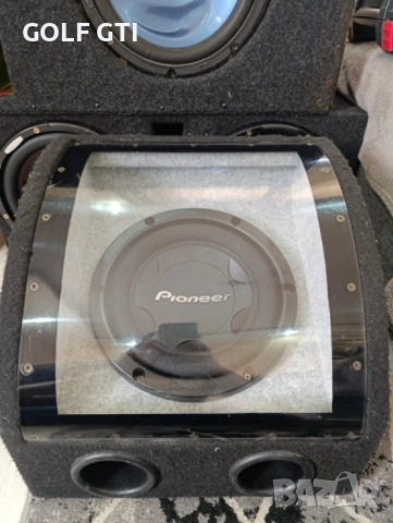 Бас каса Pioneer 10 + усилвател